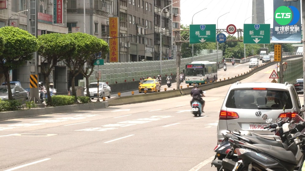 機車道區間測速被罵翻 新北交通局承諾拆除重新橋分隔島