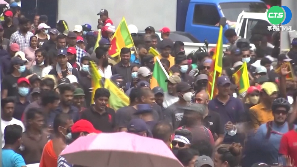 斯里蘭卡破產經濟崩! 示威民眾怒火難平