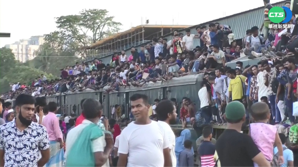 伊斯蘭"宰牲節"登場 孟加拉火車.渡輪爆滿