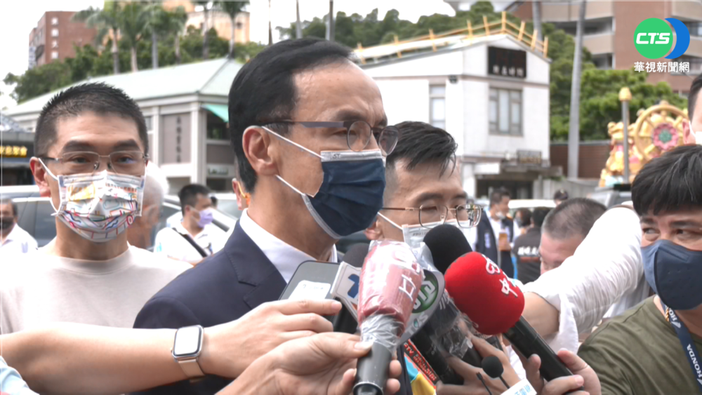 林佳龍選新北? 朱立倫:"不知目的何在"