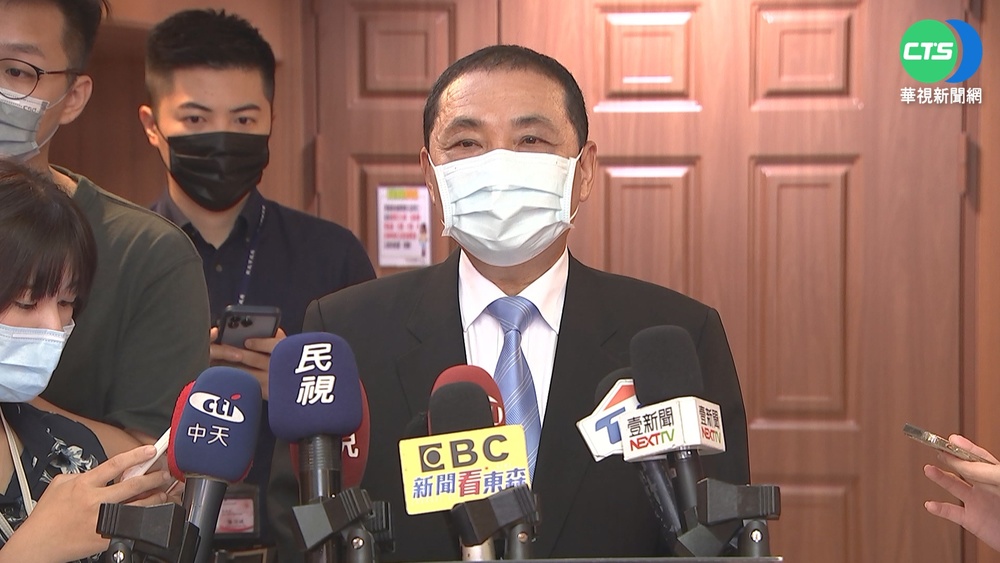 首鬆口拚連任 侯友宜:尊重.配合黨中央