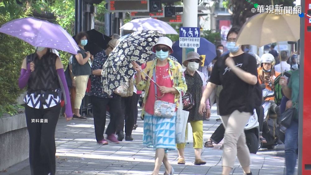 全台熱爆！東部地區嚴防中暑 周末降雨機率增