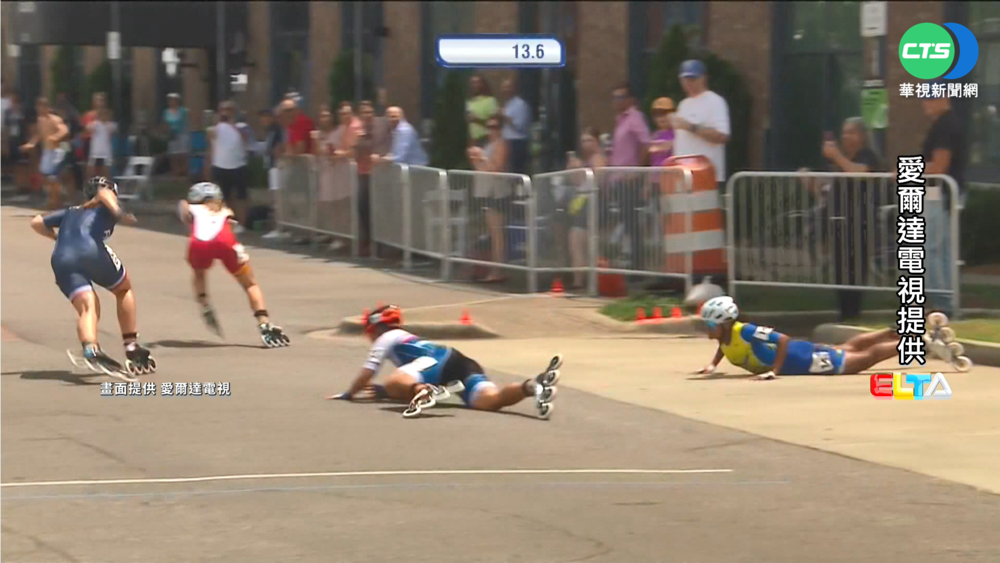 首個彎道出"撞"況 陳映竹世運飲恨摘銅