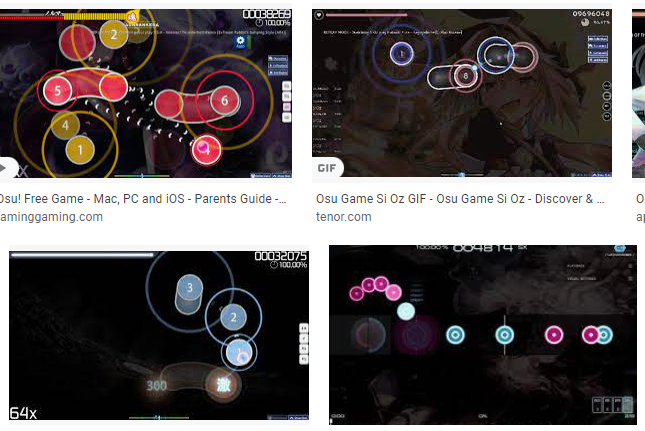 音樂節奏遊戲 / 截取自google 圖片搜尋