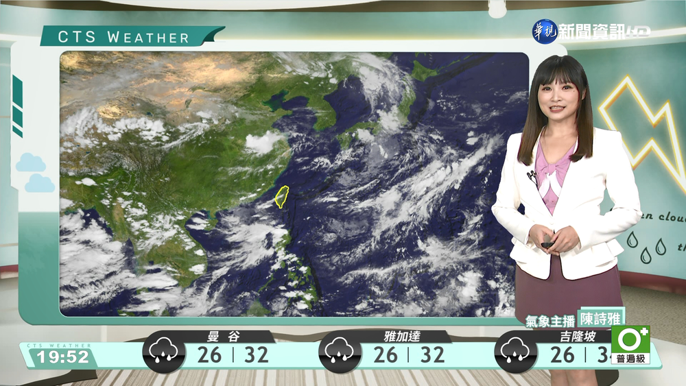 南台灣局部短暫陣雨 高溫炎熱