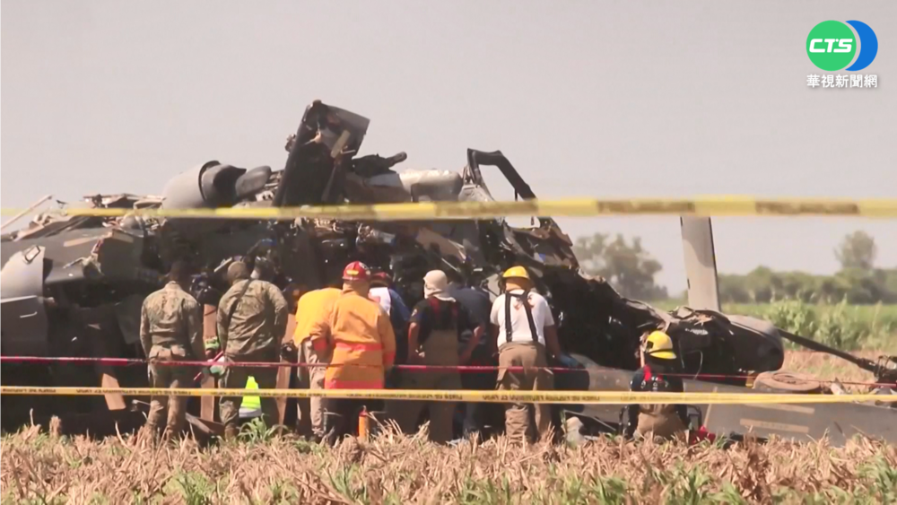 墨西哥海軍黑鷹緝毒直升機墜毀 釀14死1傷