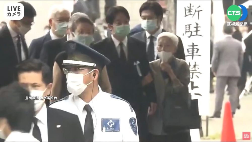 金美齡批駐日害賴清德弔唁落單 謝細說過程