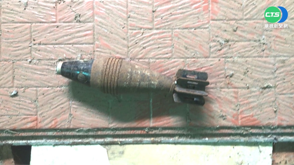 整理父遺物驚見未爆彈 急報軍警來拆彈