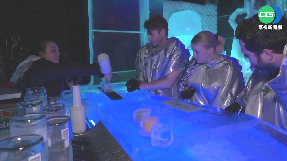 躲避熱浪新選擇 歐洲"冰酒吧"正夯