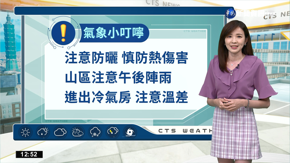 天氣高溫炎熱 慎防熱傷害