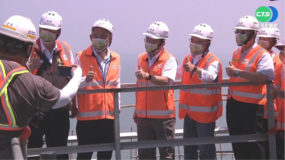 金門大橋今"合龍" 王國材:盼十月中完工通車