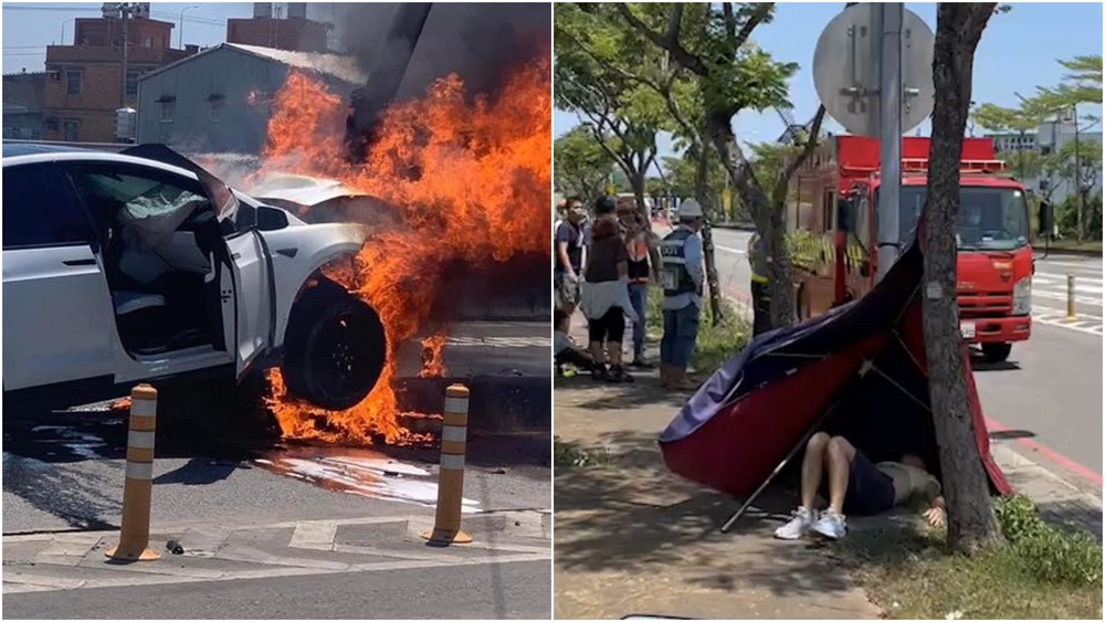 快訊》林志穎載兒自撞分隔島 林志穎弟弟證實了