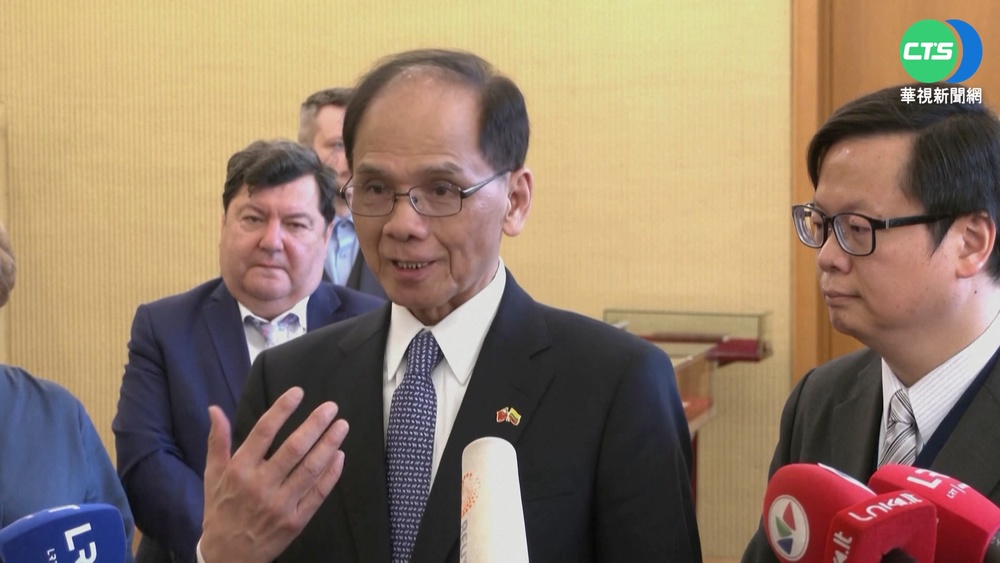 讚立陶宛抗中俄援烏 游錫堃:台立崇尚民主