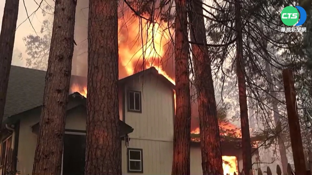 美國優勝美地野火"爆炸"燒 6千人急撤
