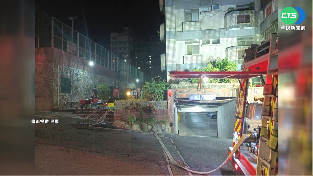 淡水大樓暗夜惡火! 母子救出送醫不治