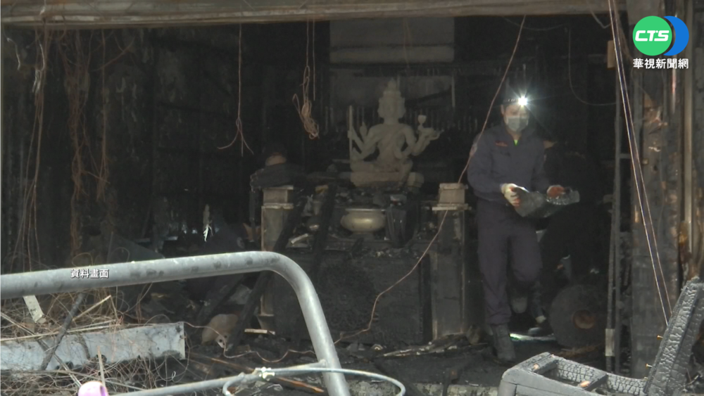 教唆縱火燒四面佛寺 男遭判刑5年8月