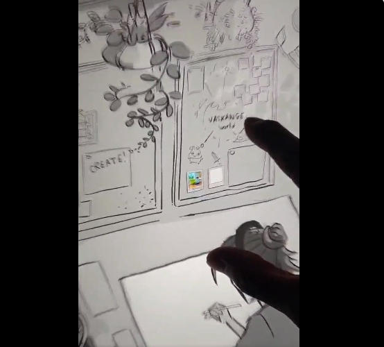 無限放大畫作千萬人熱議「有完沒完」 網感動：看哭了