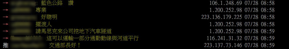 網讚原po提河運方法解交通可行(圖/截自PTT)