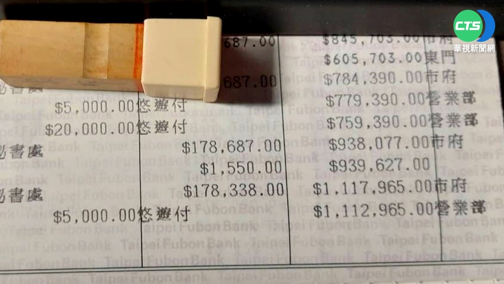 柯文哲買單"雙城論壇95萬" 陳佩琪秀存摺挺