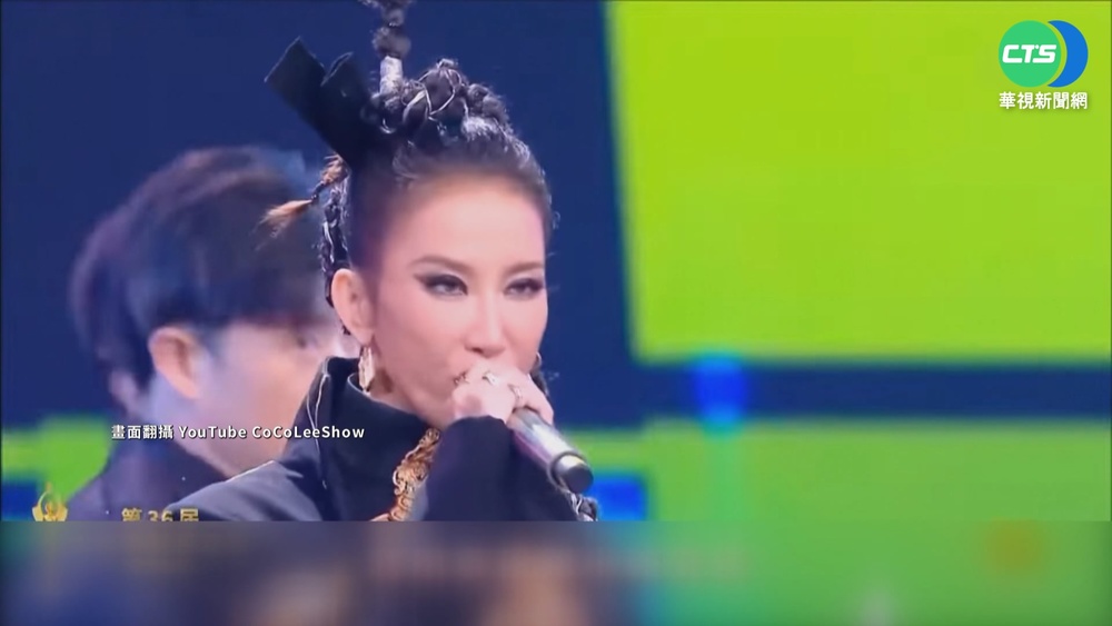 百花獎演唱大走音 李玟道歉:耳機出問題