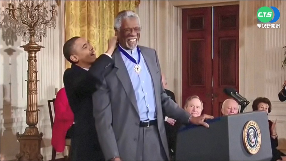 NBA傳奇中鋒比爾羅素逝世 享壽88歲