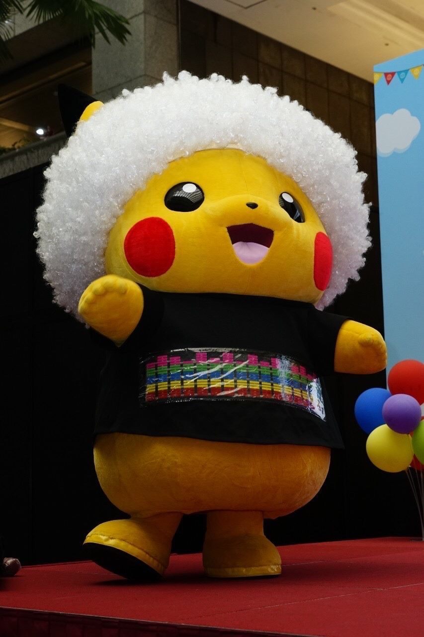 夜間皮卡丘活動的主角 爆炸頭皮卡丘 /圖片來源 台北市政府