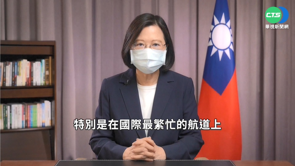 總統深夜最新談話:台灣從不會被挑戰擊倒