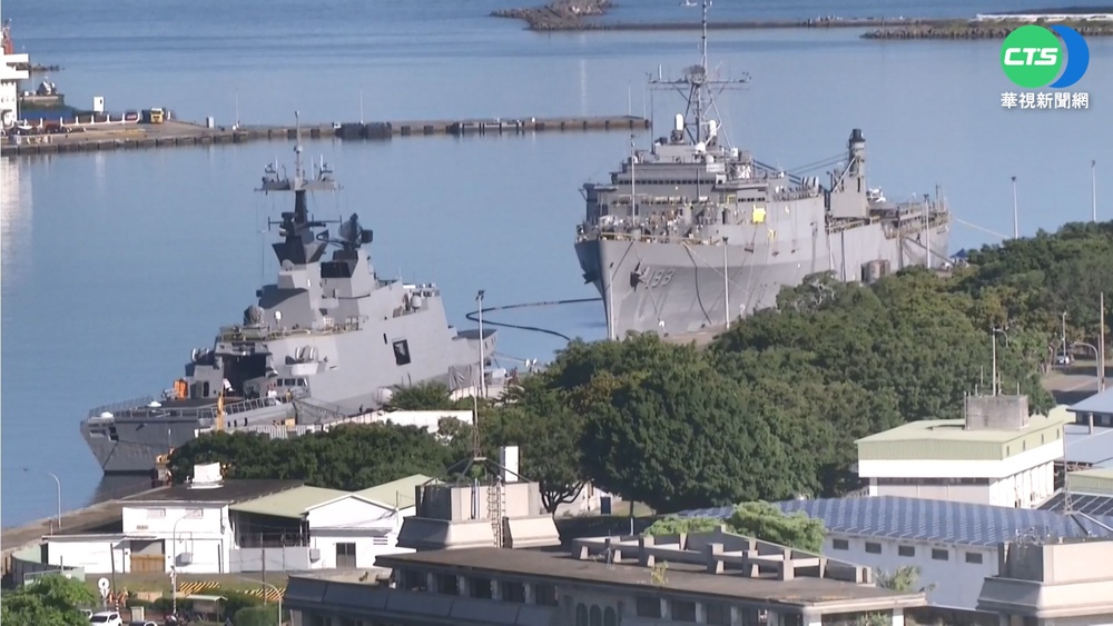 共軍軍演第2天! 左營軍港最新情況