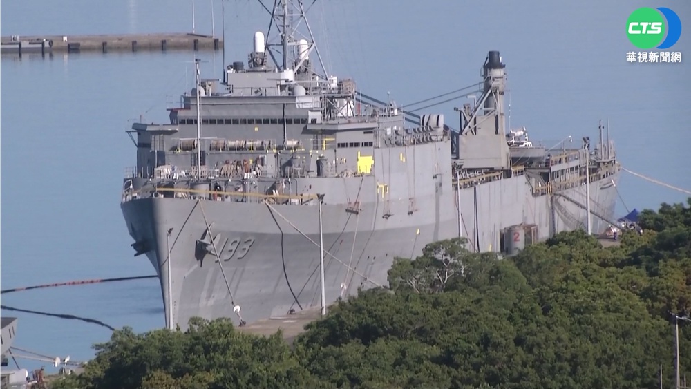 共軍軍演第二天 軍艦雷達持續開啟監控