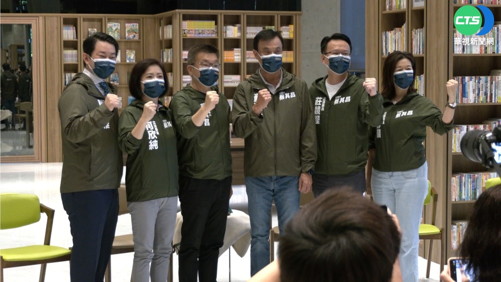 蔡其昌競選團隊 蘇嘉全領軍.陳柏惟入列