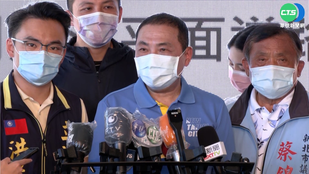 視察淡水河北側道路工程 蘇侯再"過招"