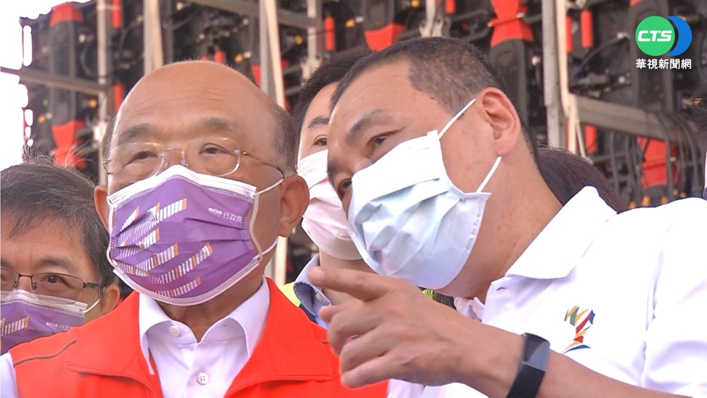 為汐東線槓上 蘇貞昌.侯友宜視察爆火藥味