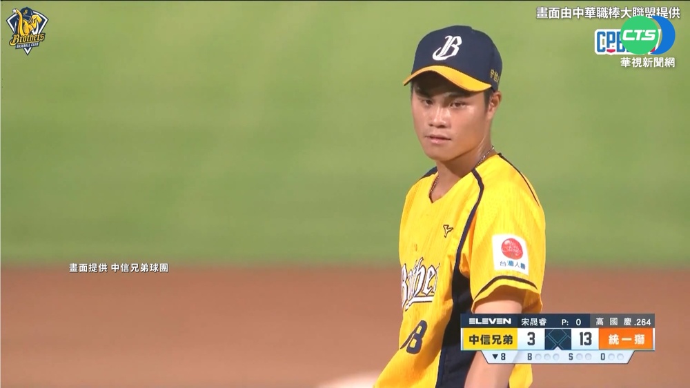 19歲宋晟睿秀二刀流 初登板飆151公里火球