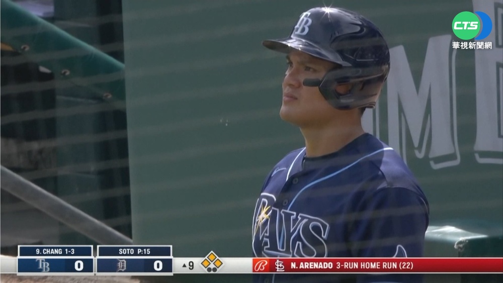 張育成連6場敲安 "致勝保送"助光芒7:0勝