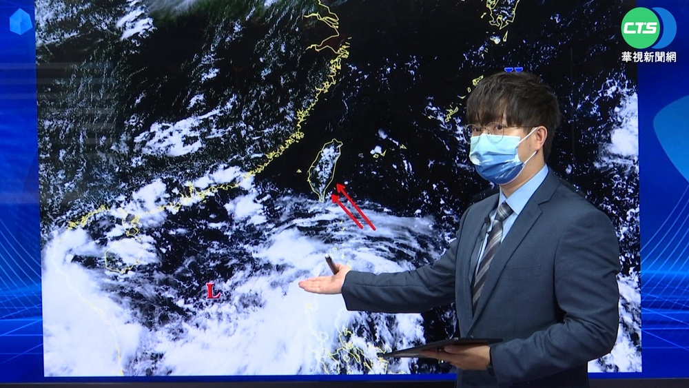 南海熱帶低壓生成 "木蘭"最快明生成!