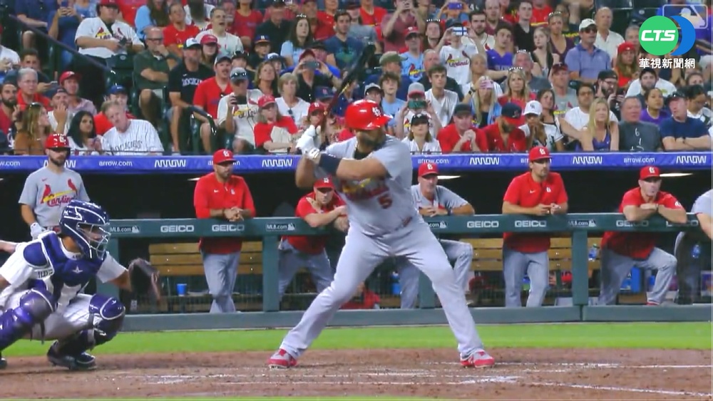 紅雀"生化人"炸裂! A.Pujols第687轟出爐