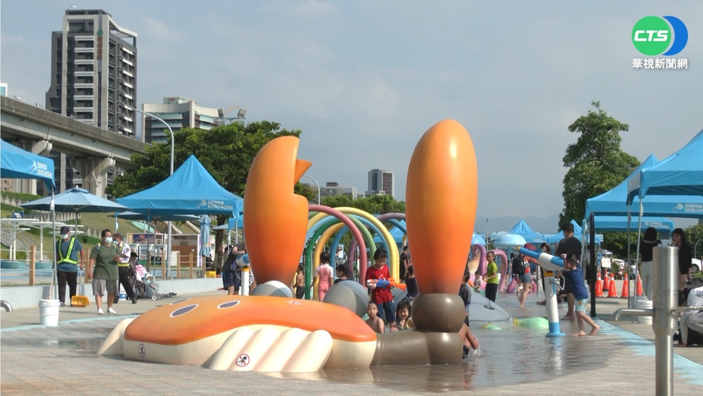 清涼一夏! 新北"熊猴森樂園"湧遊客搶消暑