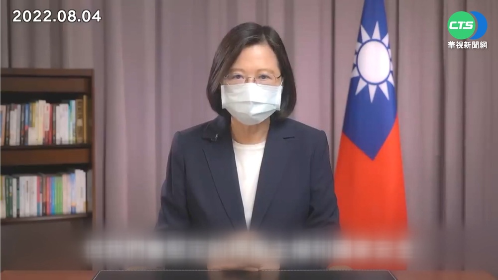 台海情勢緊張 英媒:蔡英文是台所需領導人