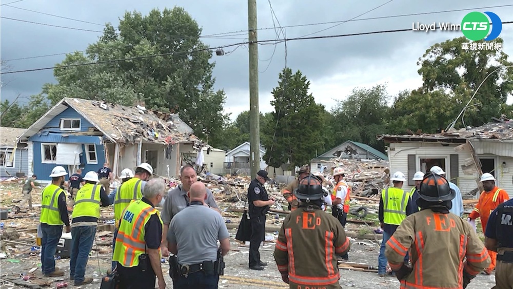 美民宅爆炸釀3死 39棟房屋受波及損傷