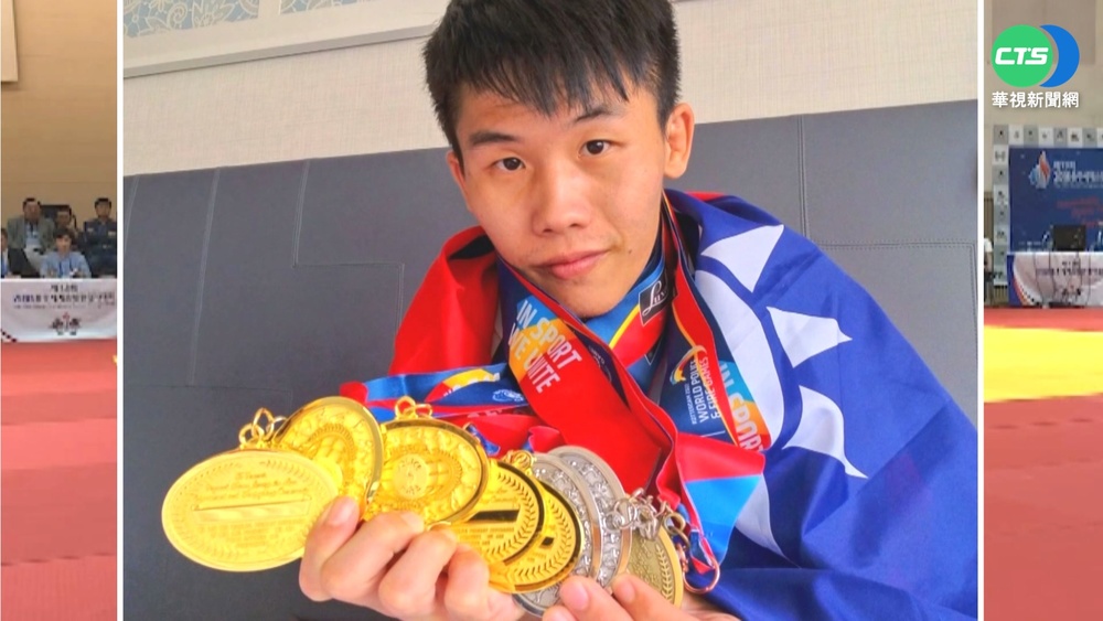 勇消勤練柔道! 世界警消運動會1人奪5金