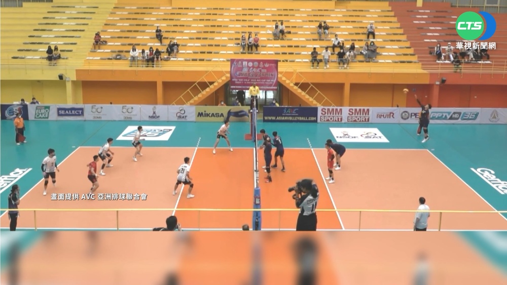 中華男排"直落三"退香港 亞洲盃最終戰勝