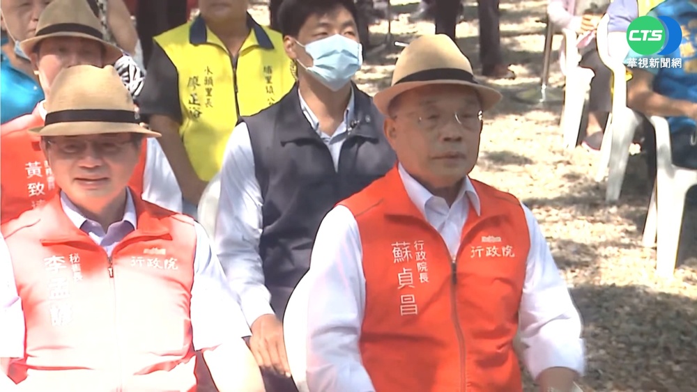 "尊重"林智堅退選 蘇揆:選舉勿因論文失焦