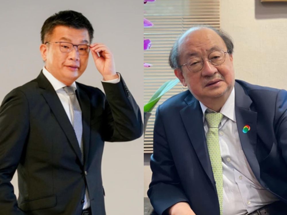 左圖為蔡其昌、右圖為柯建銘(圖/翻攝自臉書)