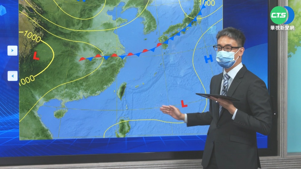 又熱又濕! 周五前中南部嚴防午後雷陣雨