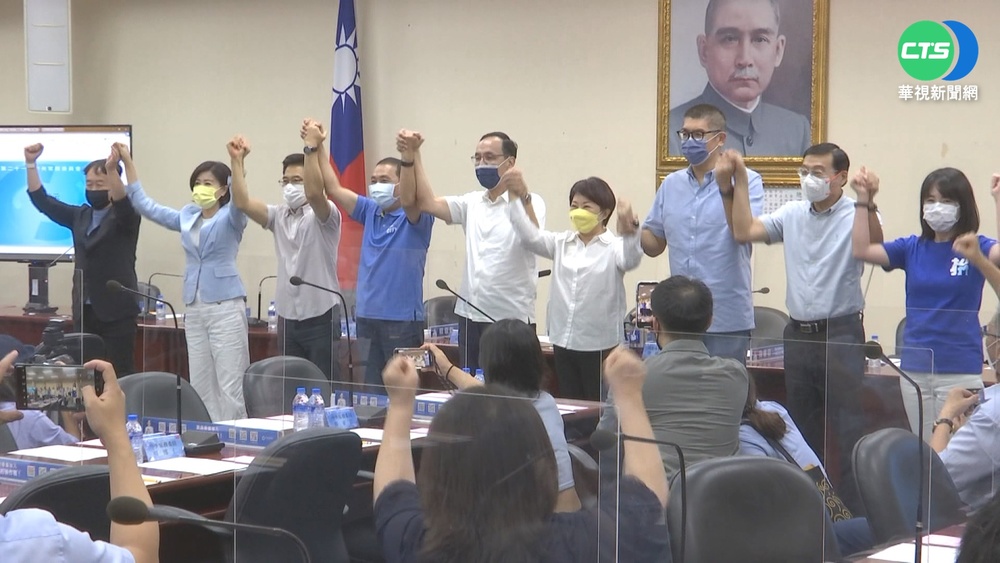 最強母雞就位! 國民黨提名侯友宜.盧秀燕