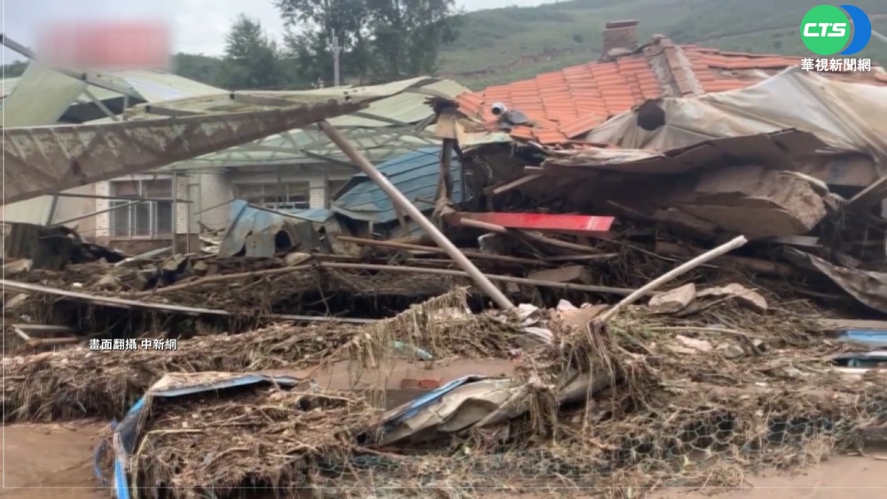 中國青海山洪土石流 16死36人失蹤
