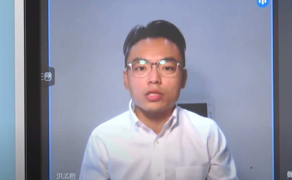 航警艙門口「帶人」爆衝突 洪孟楷痛批：答不出法源依據