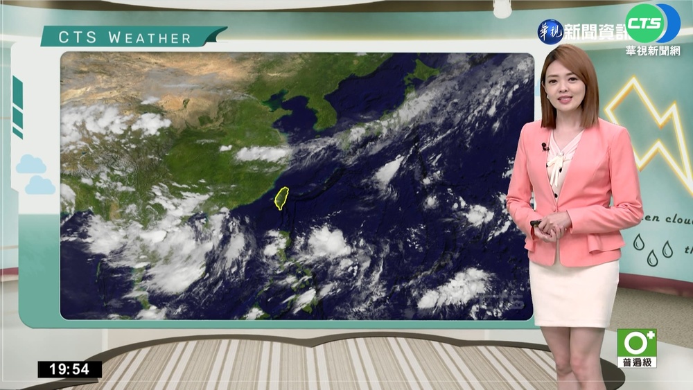 高溫炎熱 午後山區出現局部雷陣雨