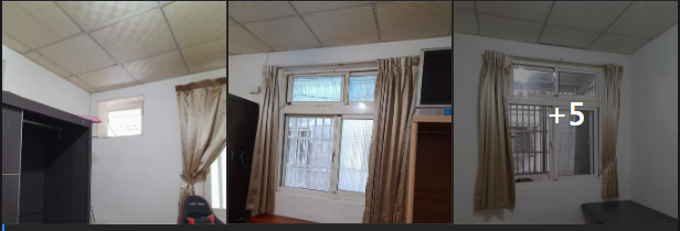 原PO租屋的冷氣被偷 / 圖片翻攝自 臉書社團《爆怨公社》