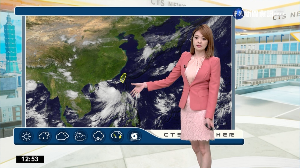 9號颱風外圍環流影響 東南部及恆春半島留意大雨